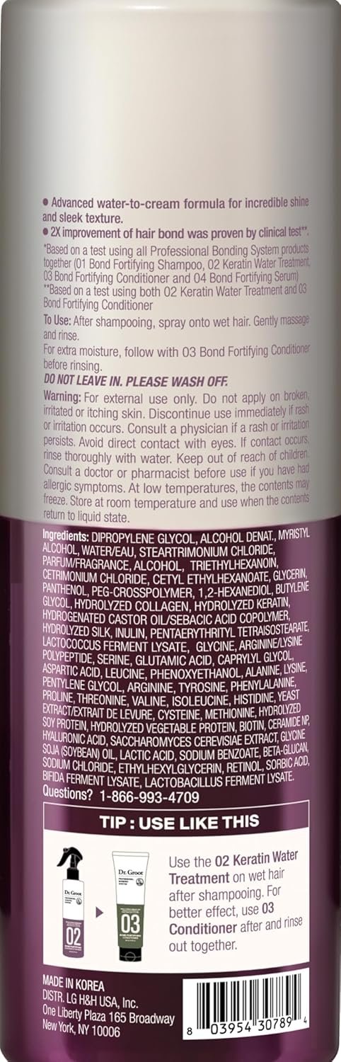 Dr. Groot Bond Fortifying Keratin Water Treatment - product detail image 5
